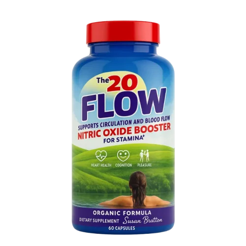 FLOW Nitric Oxide Booster – Circulation, Pleasure & Vitality Support for Men & Women